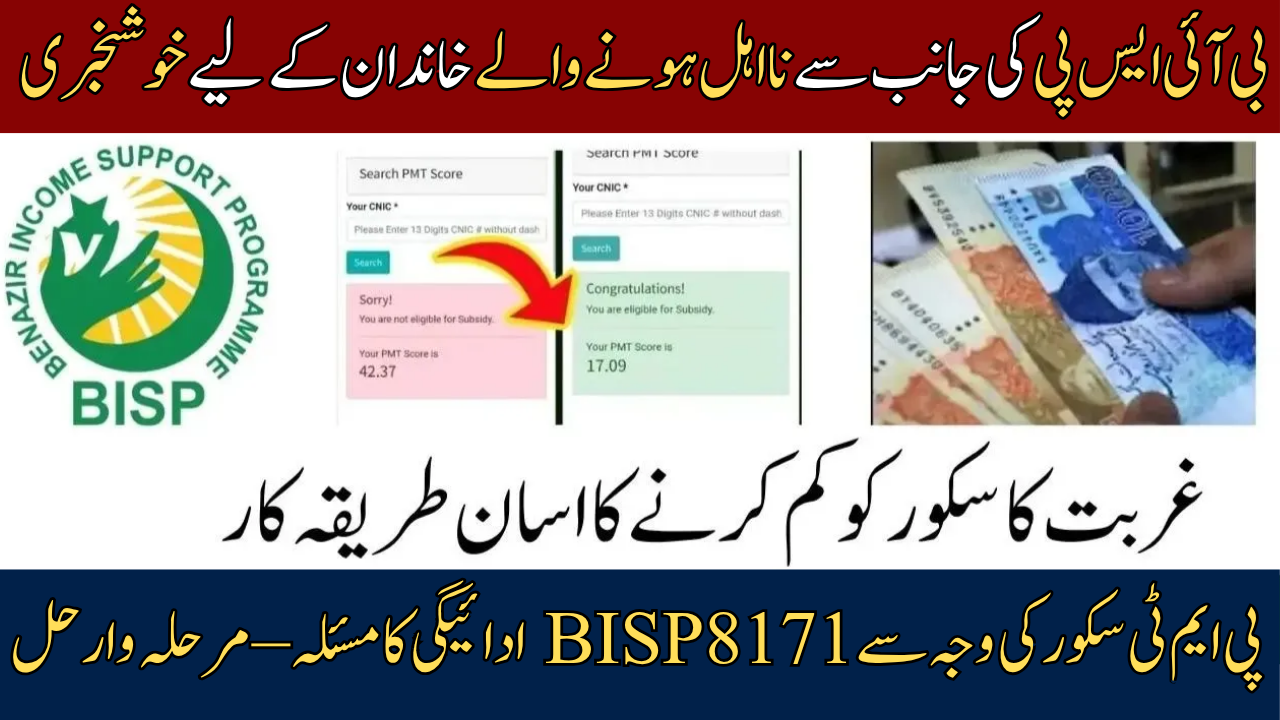 8171 BISP Payment Problem