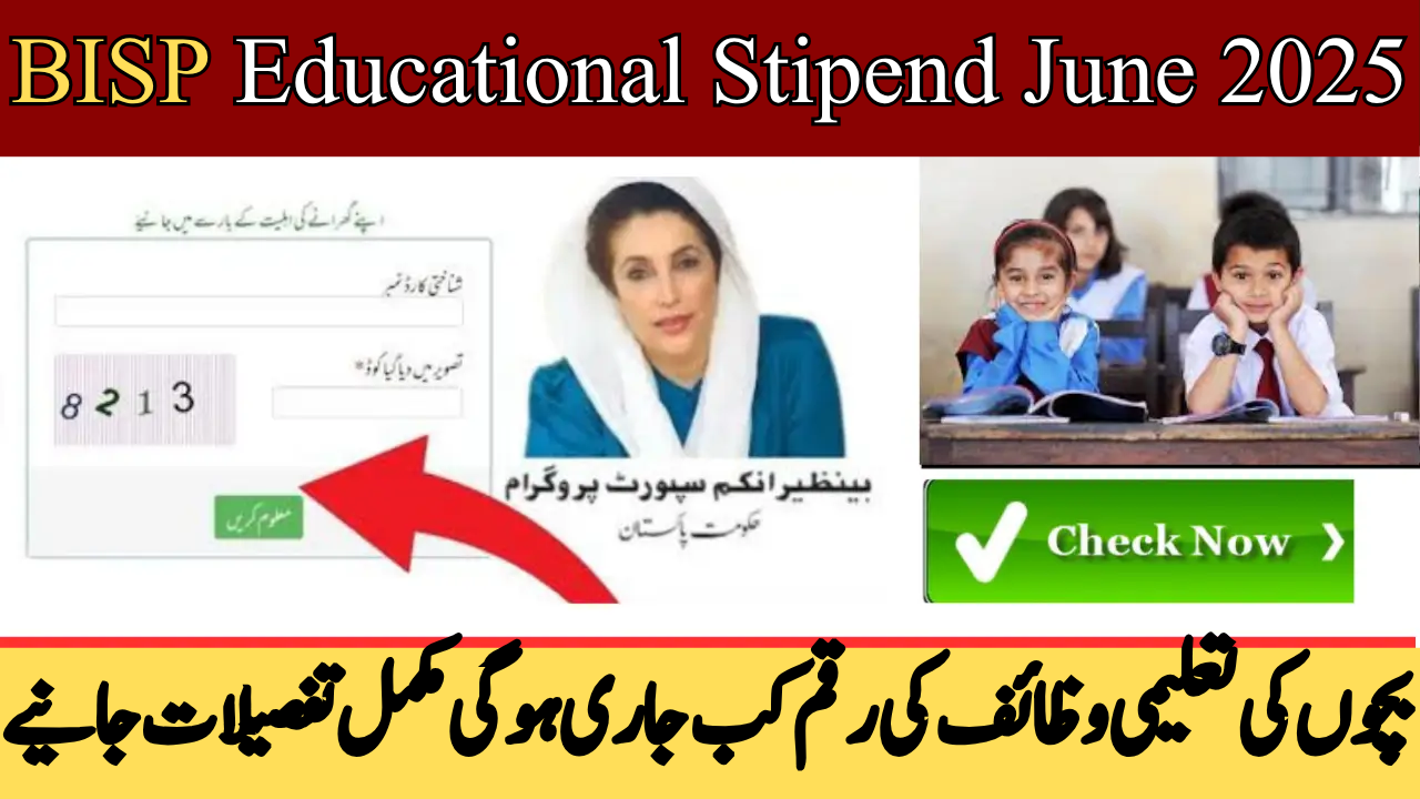 BISP Educational Stipend June