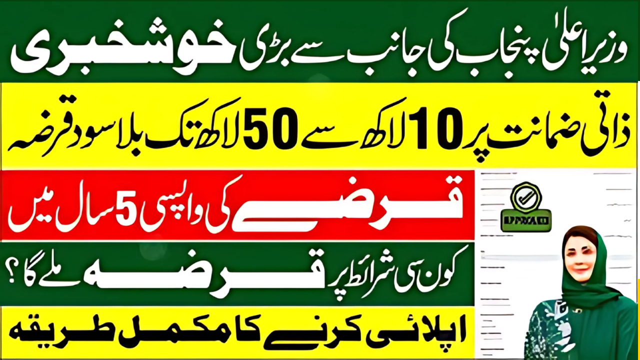 CM Punjab Loan Scheme