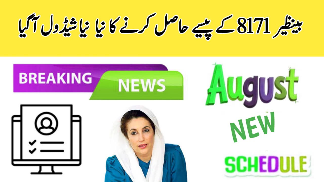 Benazir 8171 New Payment Schedule 2025 || Complete Guide to Apply and Receive Payments, 8171benazirhelps.com